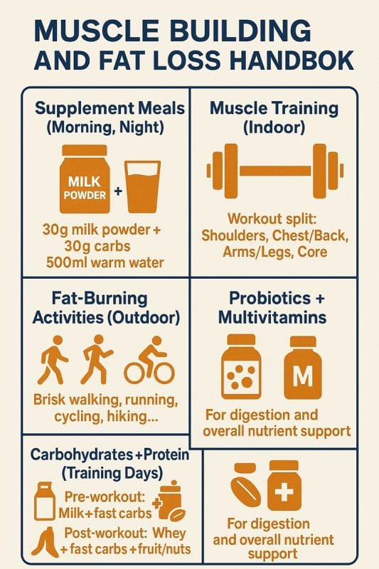 Muscle building and fat loss handbook